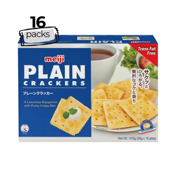 Biscuits - Meiji Plain Cracker (16's)^
