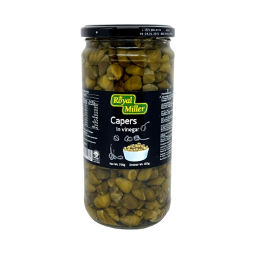 Capers - in Vinegar Royal Miller (700g) Capers - in Vinegar Royal Miller (700g)