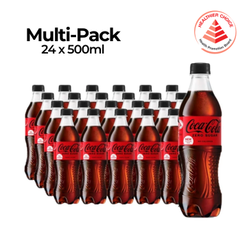 Beverage - Coca-Cola Zero 500ml (24's) HCS Beverage - Coca-Cola Zero 500ml (24's) HCS