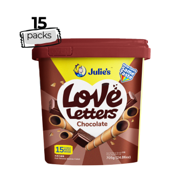 Biscuit - Love Letter Chocolate Julie's (705g) Biscuit - Love Letter Chocolate Julie's (705g)