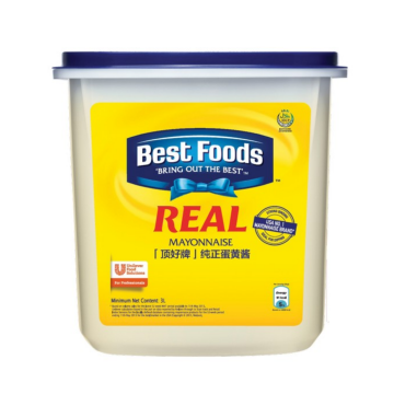 Mayonnaise - Real Best Foods (3L)