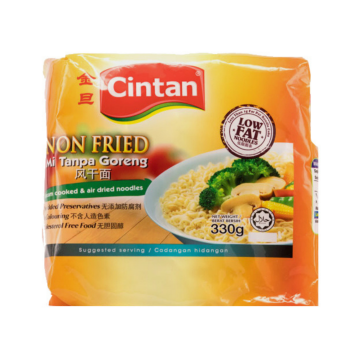 Noodle Dried - Non Fried Noodles Original Cintan (330g)