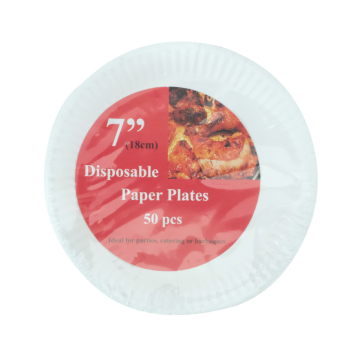 Paper - Plate 7" (50's)