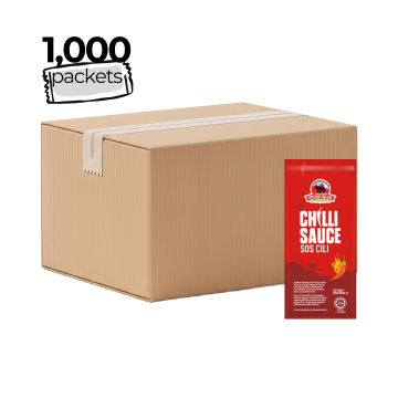 Sauce - Chilli Sauce Sachets Swiss Bear (1000's)