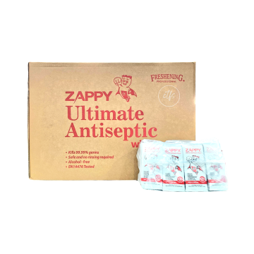Wipes - Wet Wipes Single Use Antiseptic & Antibacterial Zappy (2000's)